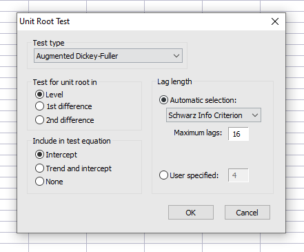 Unit Root Test Tính Dừng Kiểm Tra Tính ổn định Dữ Liệu - Chạy định Lượng